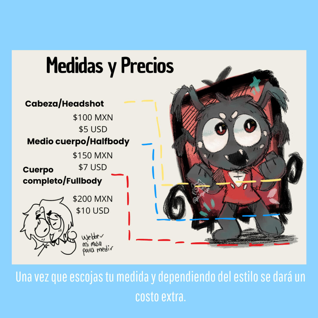 Medidas y Precios